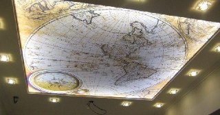 Натяжной потолок с фотопечатью Пятигорск, цена от 6231 руб.
